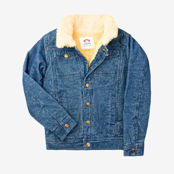Levi's - Baby Boys Blue Fleece Lined Denim Jacket