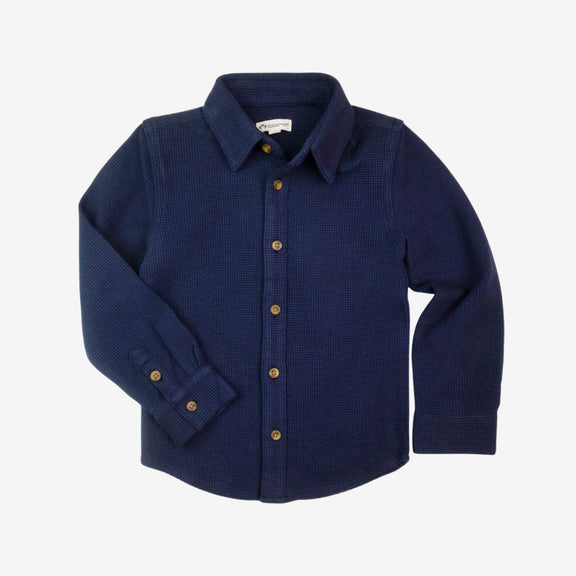 Appaman Bates Shirt - Navy Blue