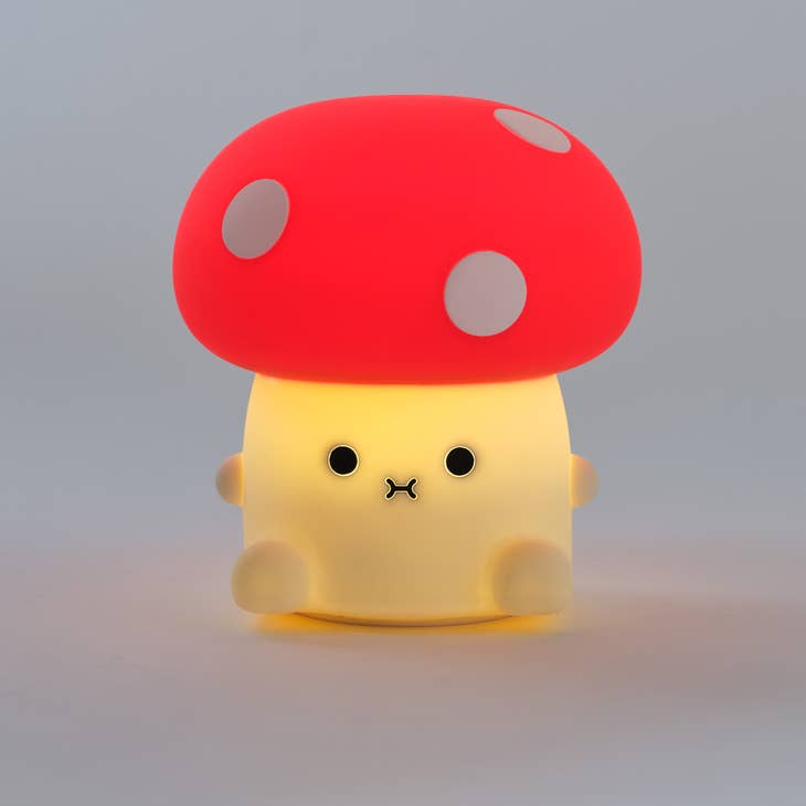 Little Light - Ricemogu Red and White Mushroom Light