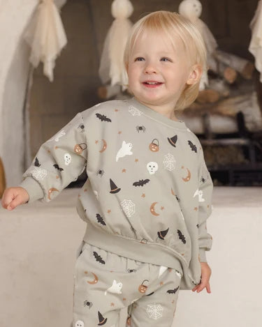 Quincy Mae Relaxed Fleece Sweatshirt - Halloween Things
