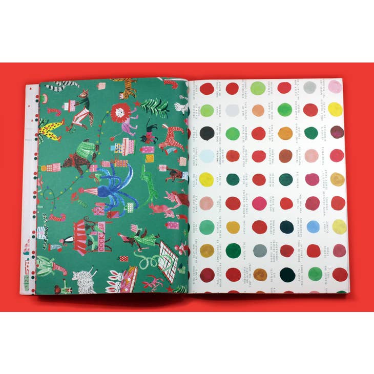 Mr. Boddington's Studio Very Delightful Holiday Wrapping Paper Book