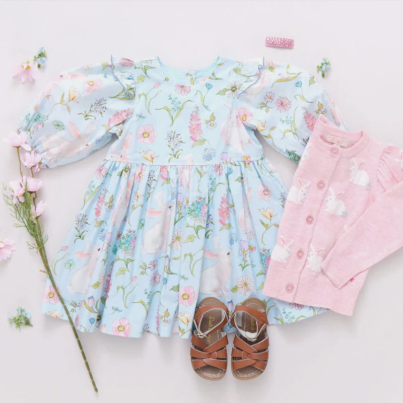 Pink Chicken Girls Brooke Dress - Botanical Bunnies