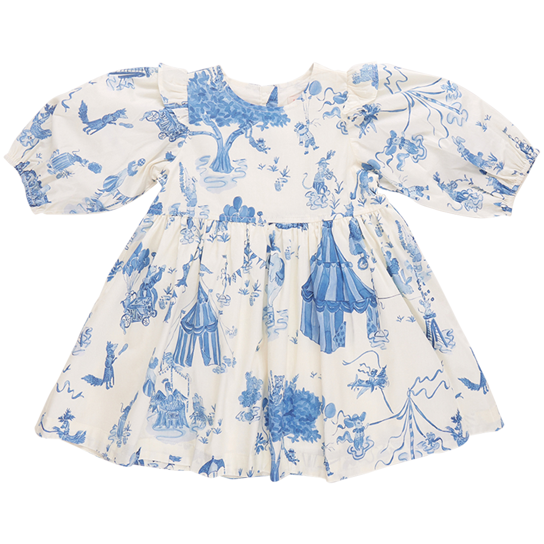 Pink Chicken Girls Brooke Dress - Blue Circus