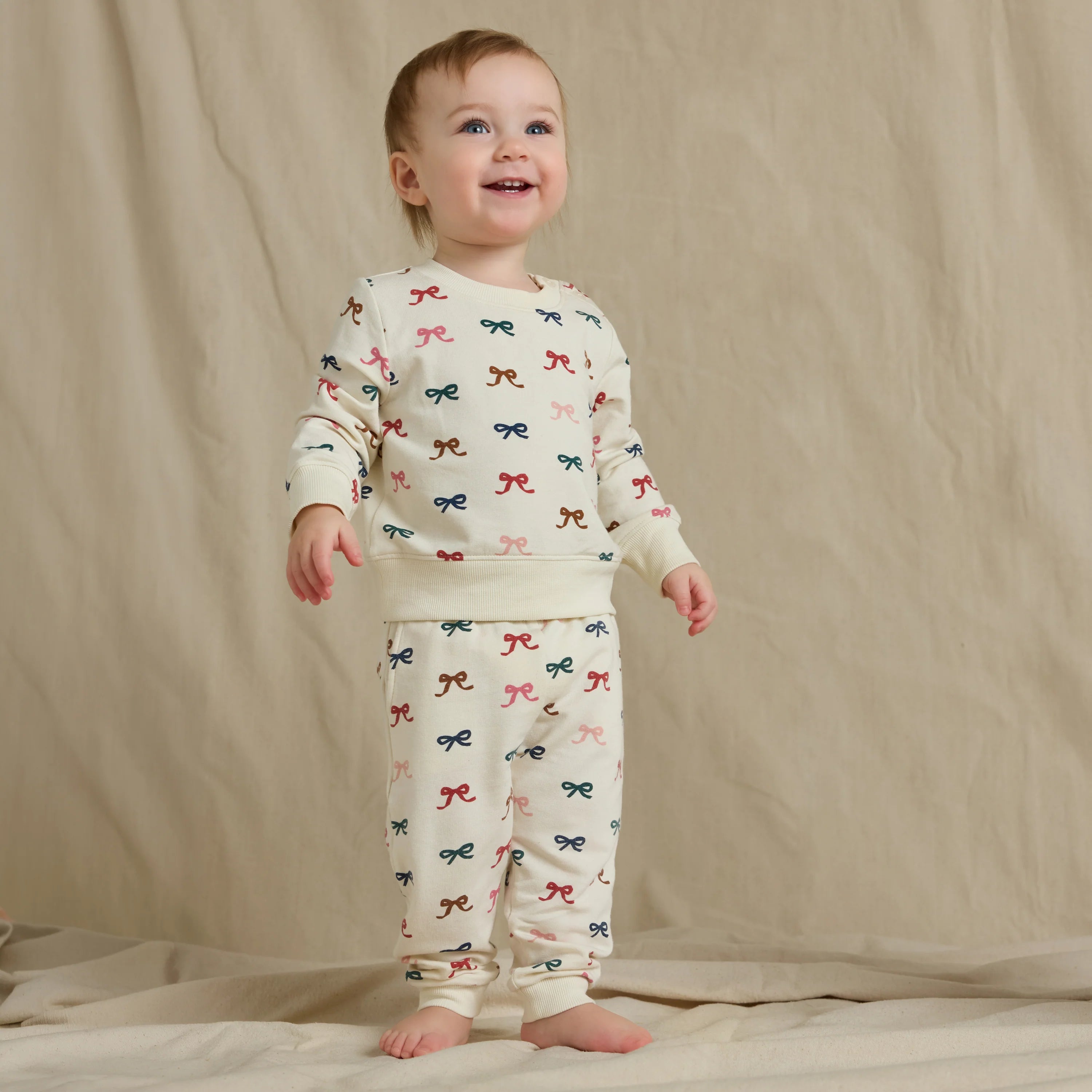 Coop Kids by PC Baby Jax Jogger Set - Tiny Bows