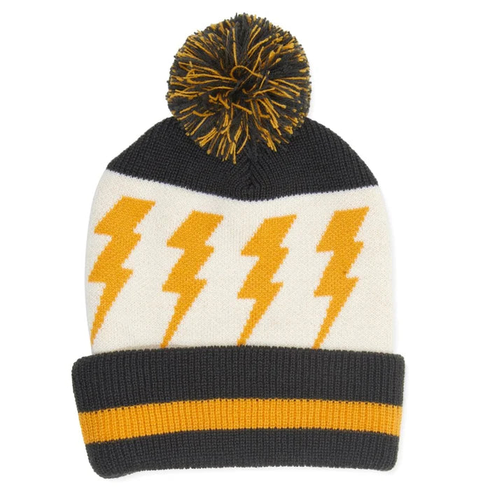 Tiny Whales Beanie - Electric Bolt