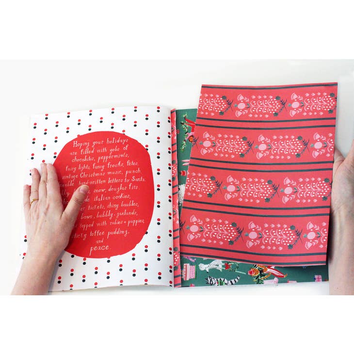 Mr. Boddington's Studio Very Delightful Holiday Wrapping Paper Book