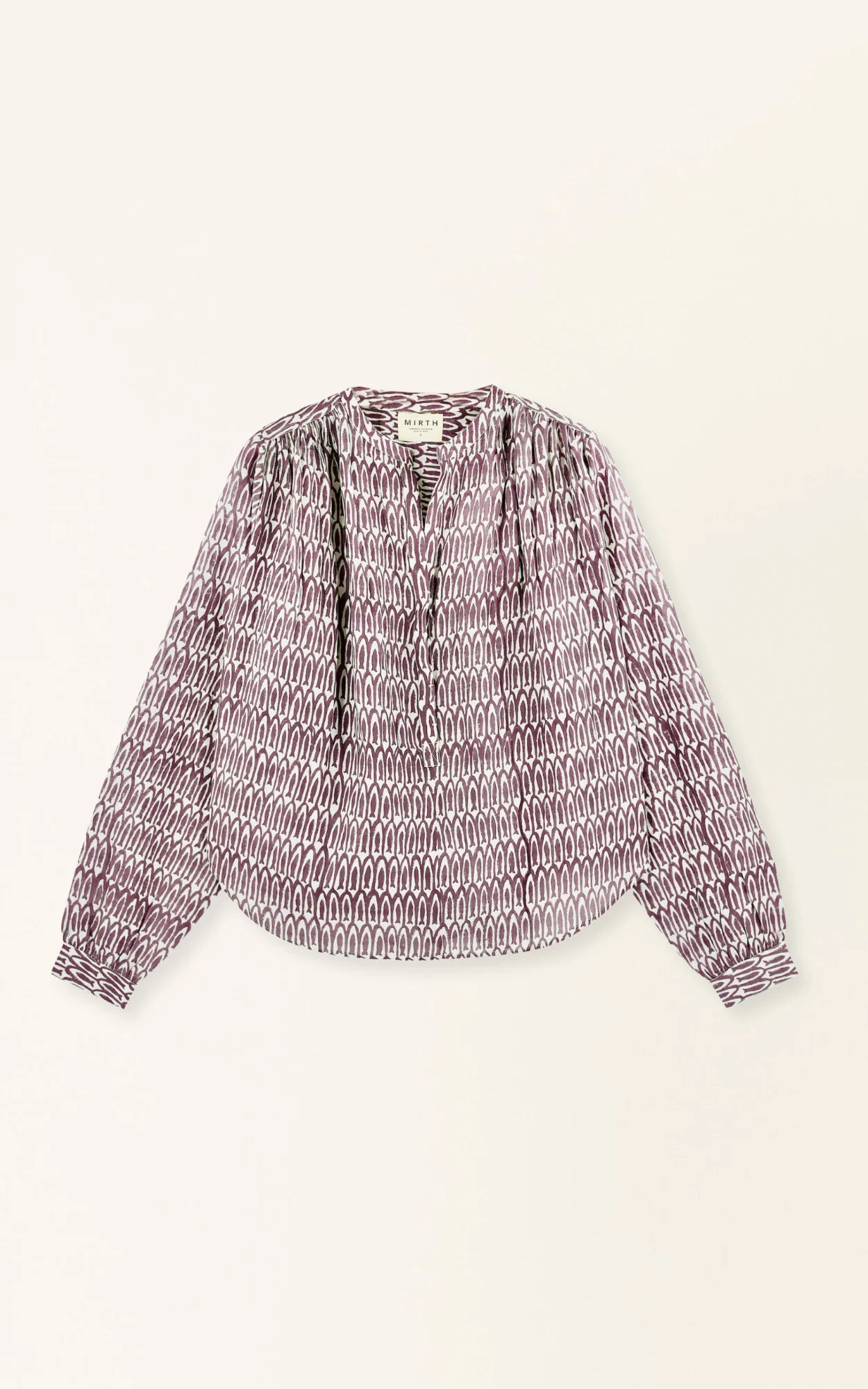 MIRTH Florence Blouse - Grappa Minnow