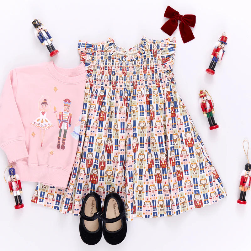 Pink Chicken Girls Stevie Dress - Vintage Nutcracker