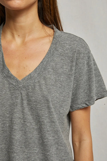 Perfect White Tee - Hendrix - Heather Grey