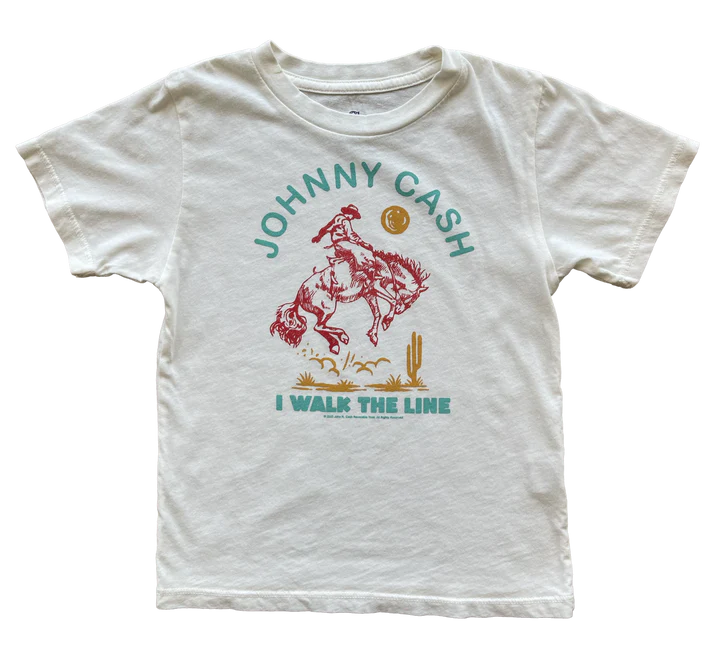 Rowdy Sprout Johnny Cash I Walk The Line Tee