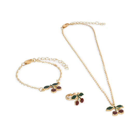 Konges Slojd Jewelry Set - Cherry