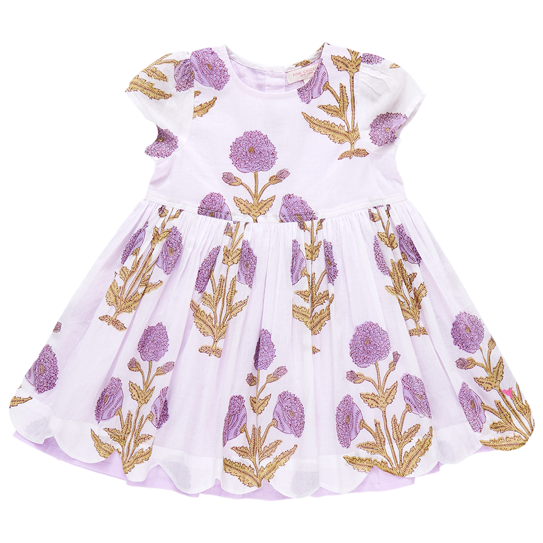 Pink Chicken Girls Marisol Dress - Lavender Dandelion