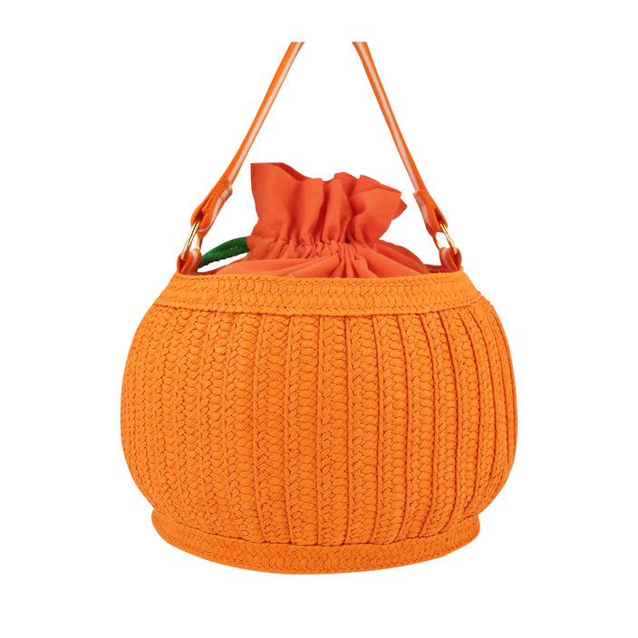 Meri Meri Trick or Treat Pumpkin Basket Bag
