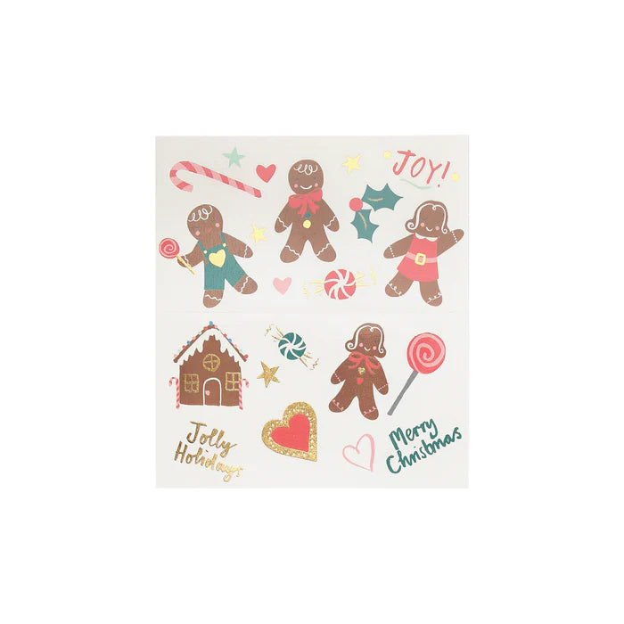 Meri Meri Gingerbread Tattoos