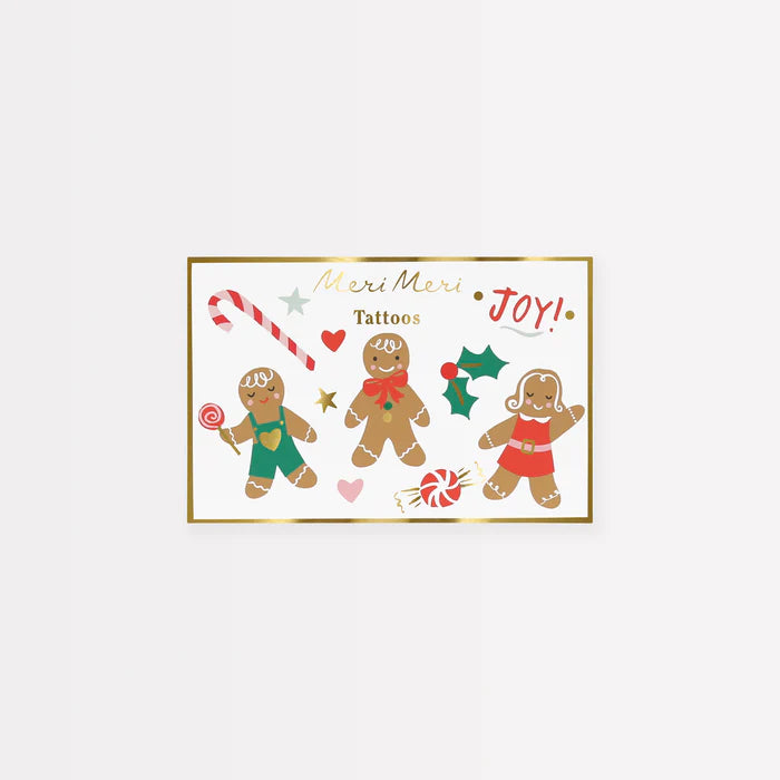 Meri Meri Gingerbread Tattoos