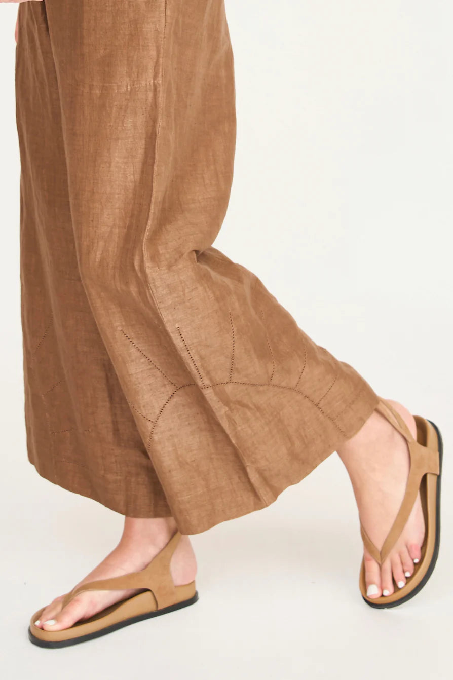 MIRTH Pant - Brownie Linen