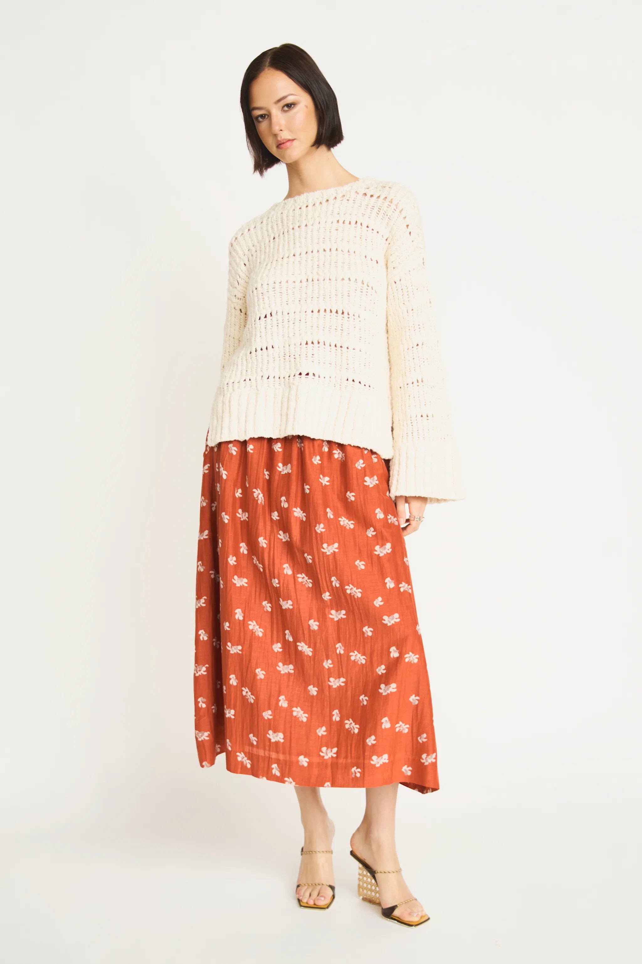 MIRTH Verona Skirt - Burnt Iris