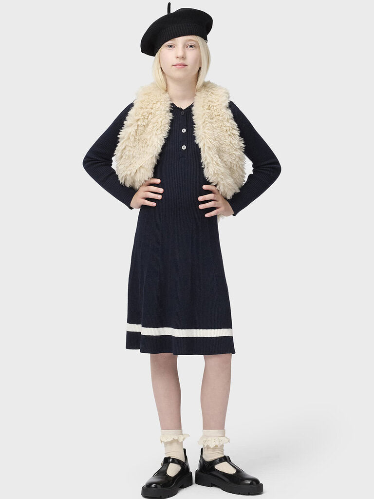 Molo Cecilia Dress - Navy Blazer