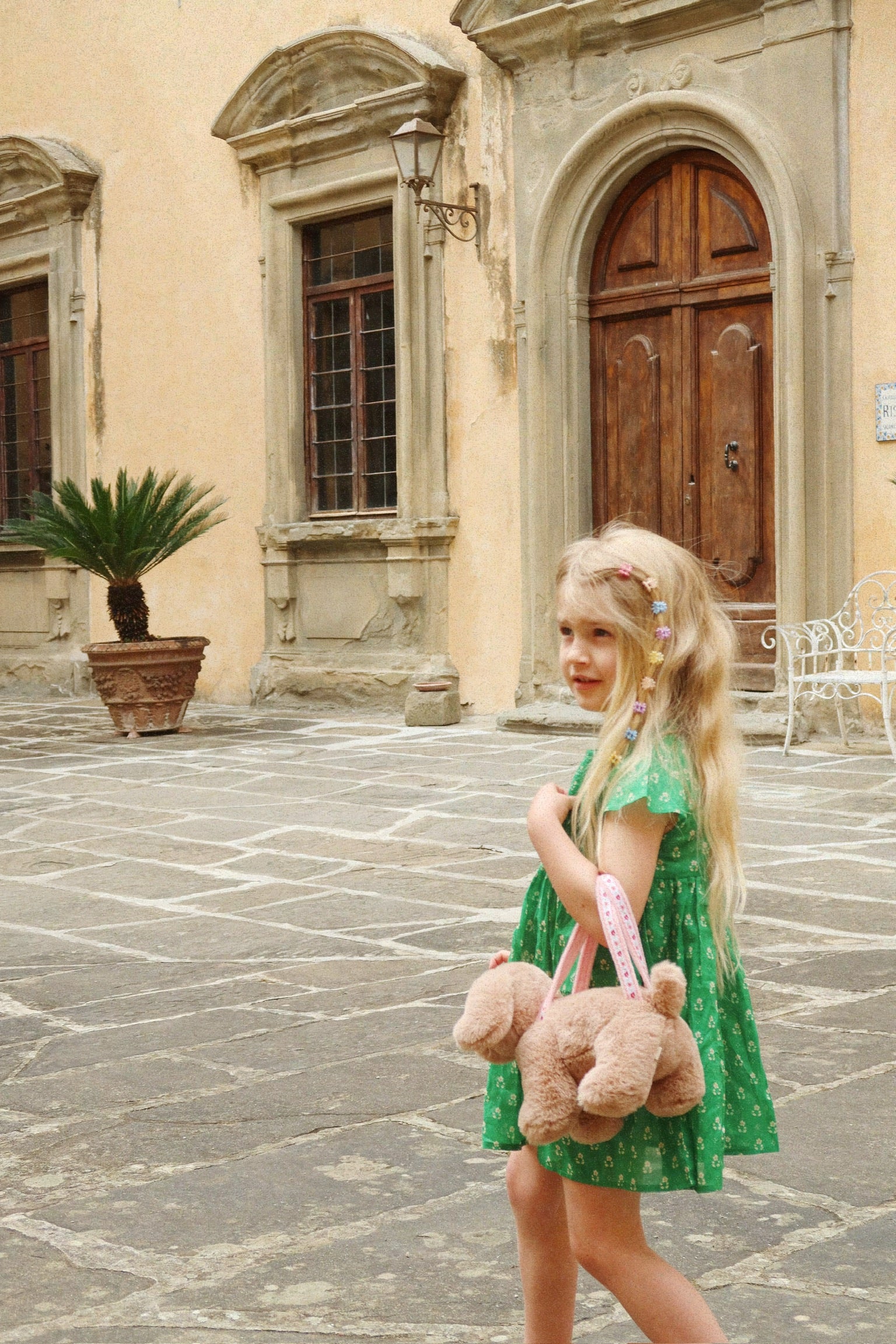 Konges Slojd Cami Smock Dress - Vida Verde