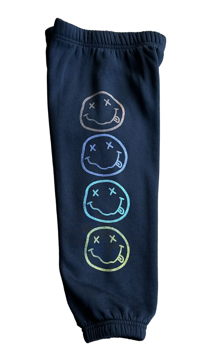 Rowdy Sprout Nirvana Smiley Sweatpants