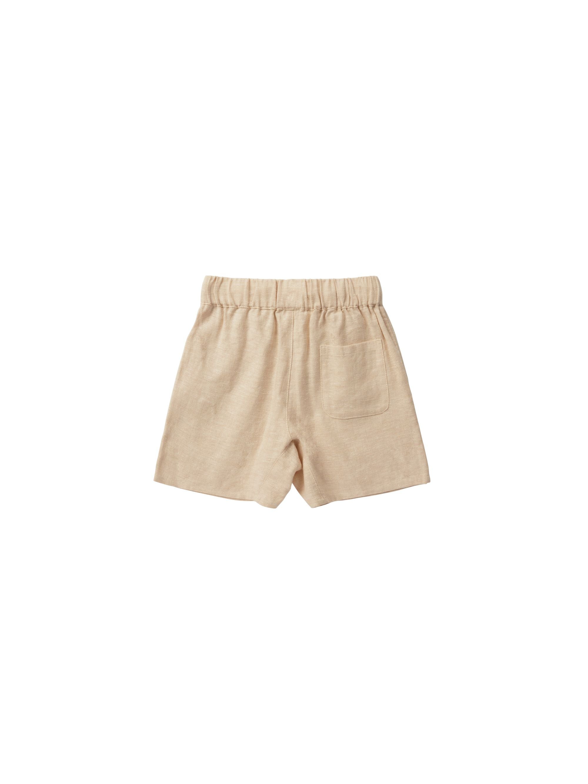 Rylee + Cru Bermuda Short - Heathered Sand