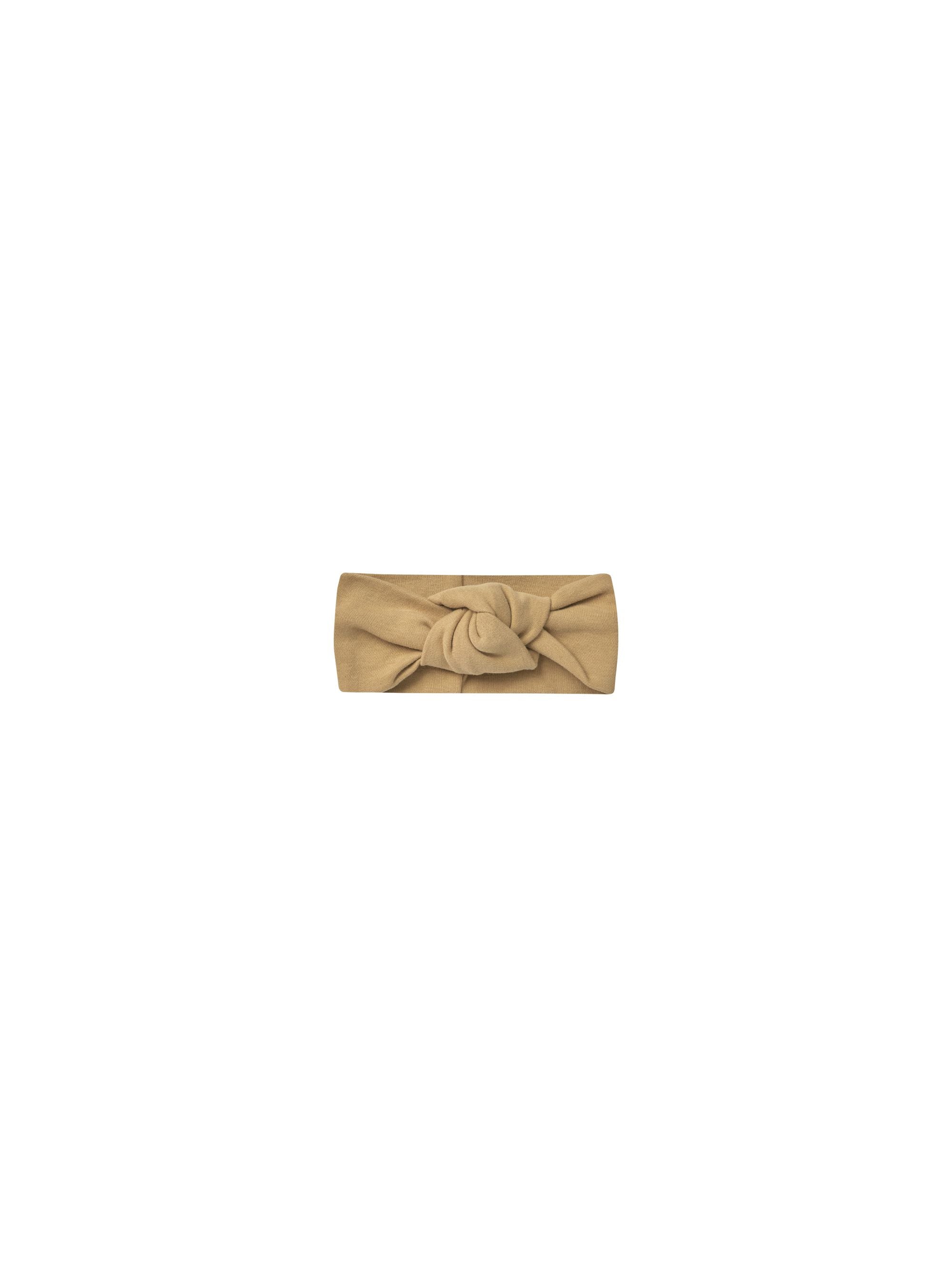 Quincy Mae Knotted Headband - Honey