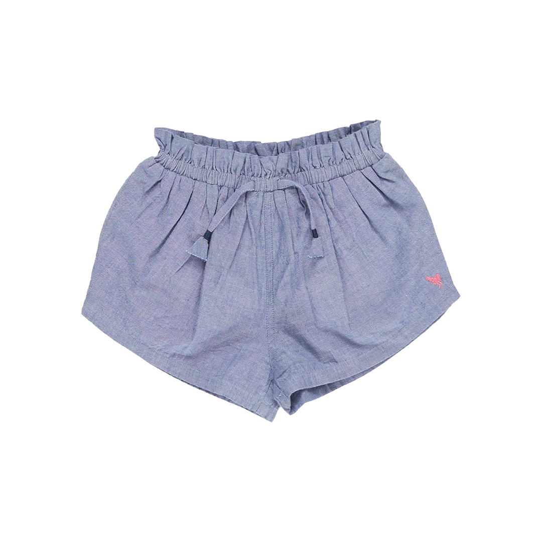 Pink Chicken Girl's Theodore Short - Chambray