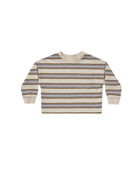 Rylee + Cru Relaxed Long Sleeve Tee - Vintage Stripe – Brook and Main