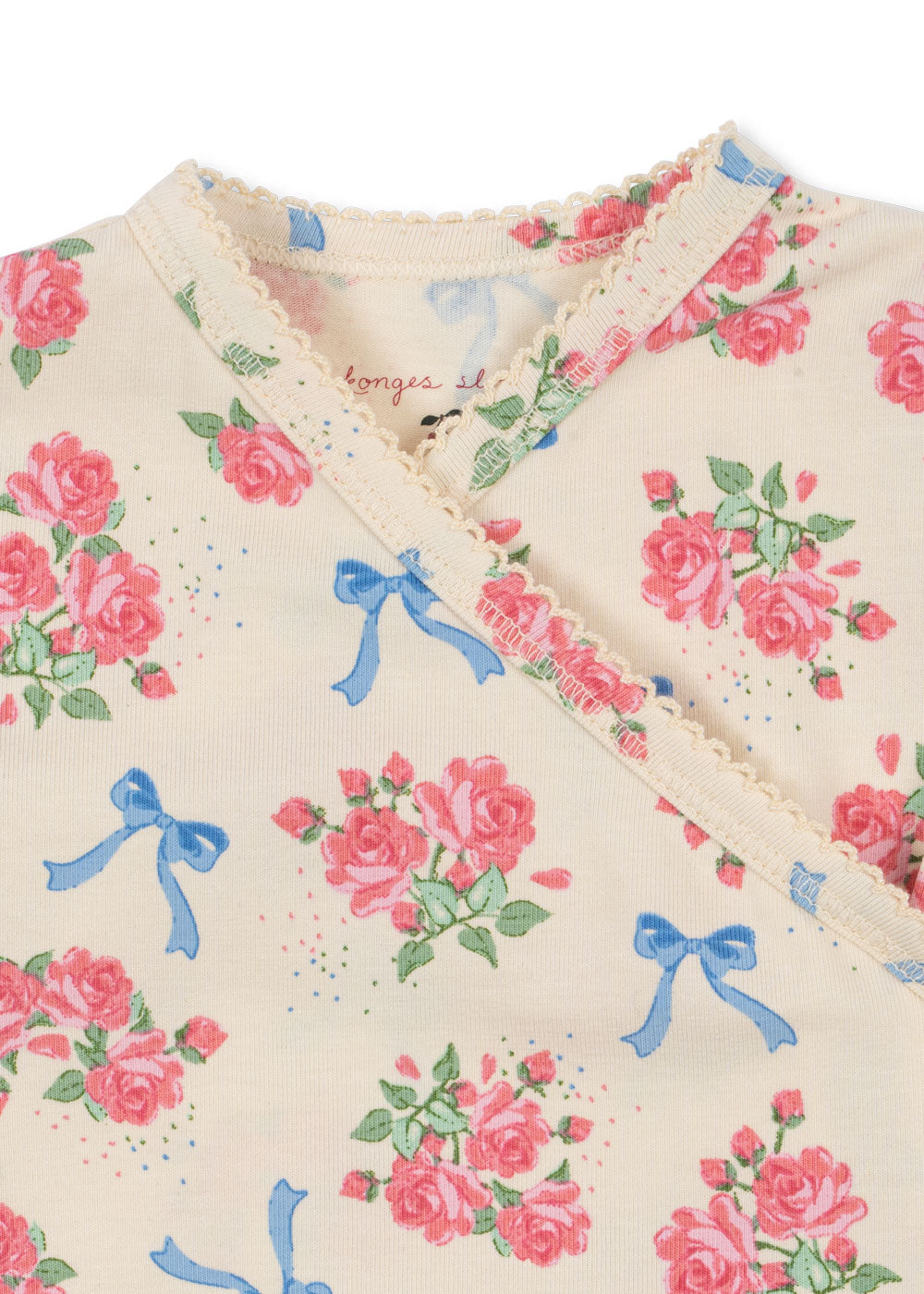 Konges Slojd Basic Newborn Onesie - Bella Rosita