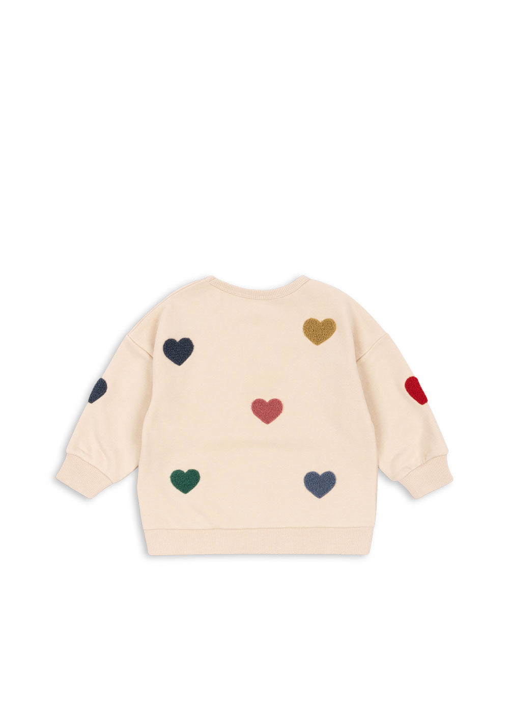 Konges Slojd Lou Terry Sweatshirt - Multi Heart