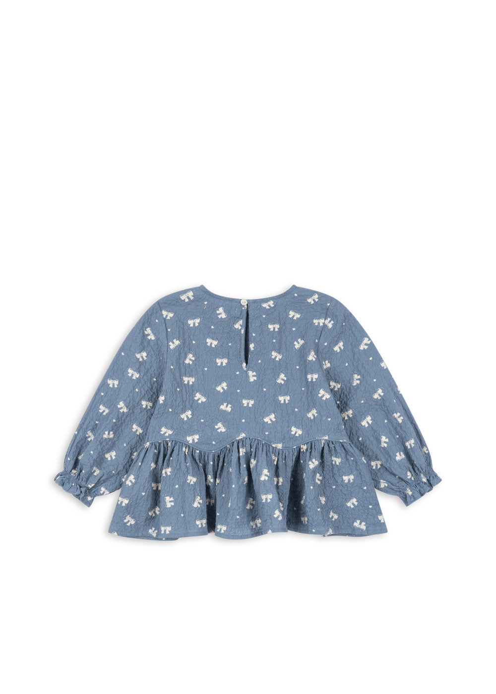 Konges Slojd Vida Blouse - Boucle Blue