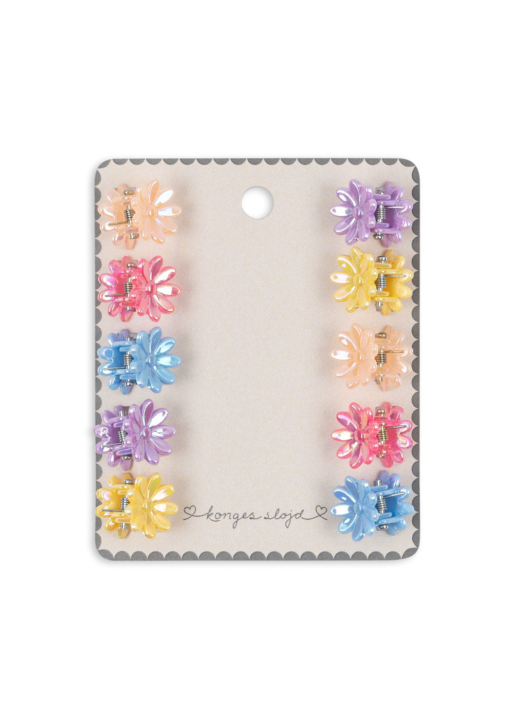 Konges Slojd Mini Flower Hair Claws - 10 Pack