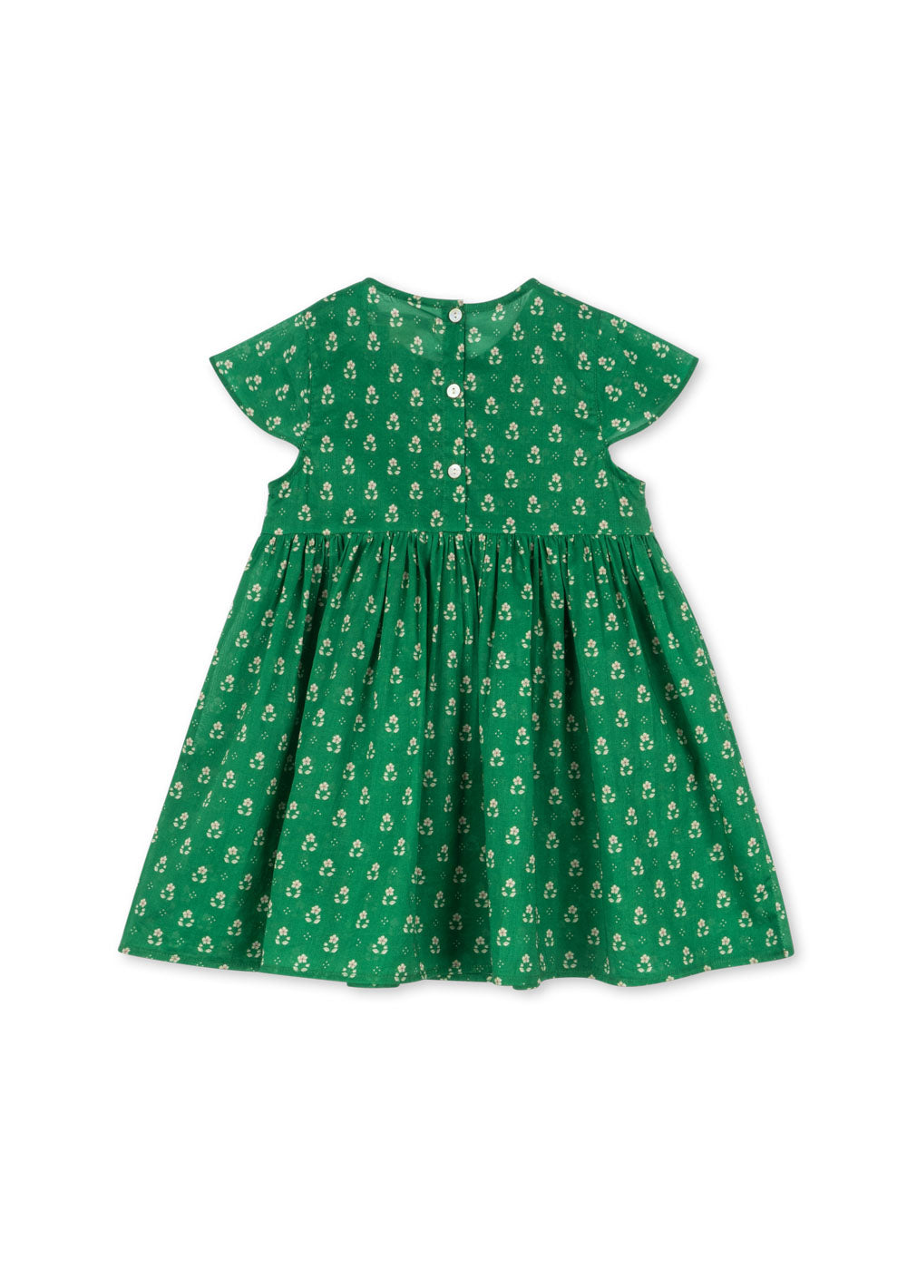 Konges Slojd Cami Smock Dress - Vida Verde