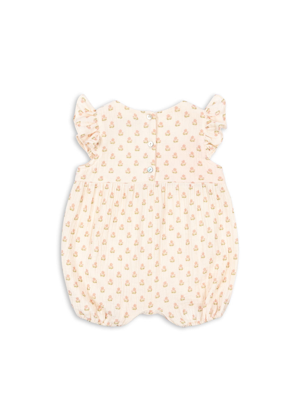 Konges Slojd Coco Frill Romper - Carta Rosa