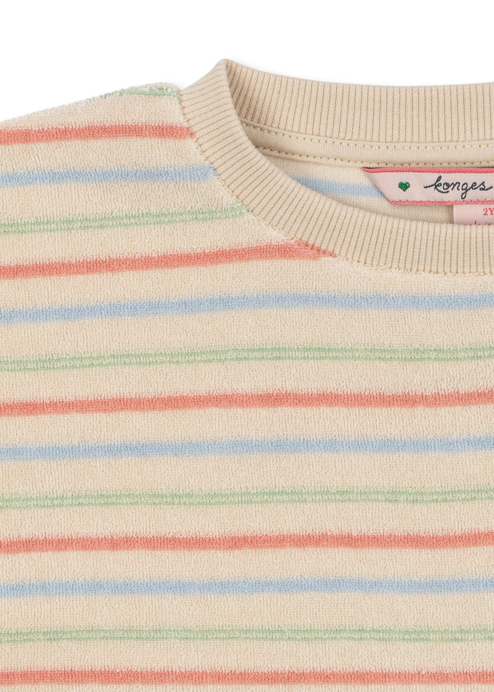 Konges Slojd Itty Rib Sweatshirt - Confetti Stripe