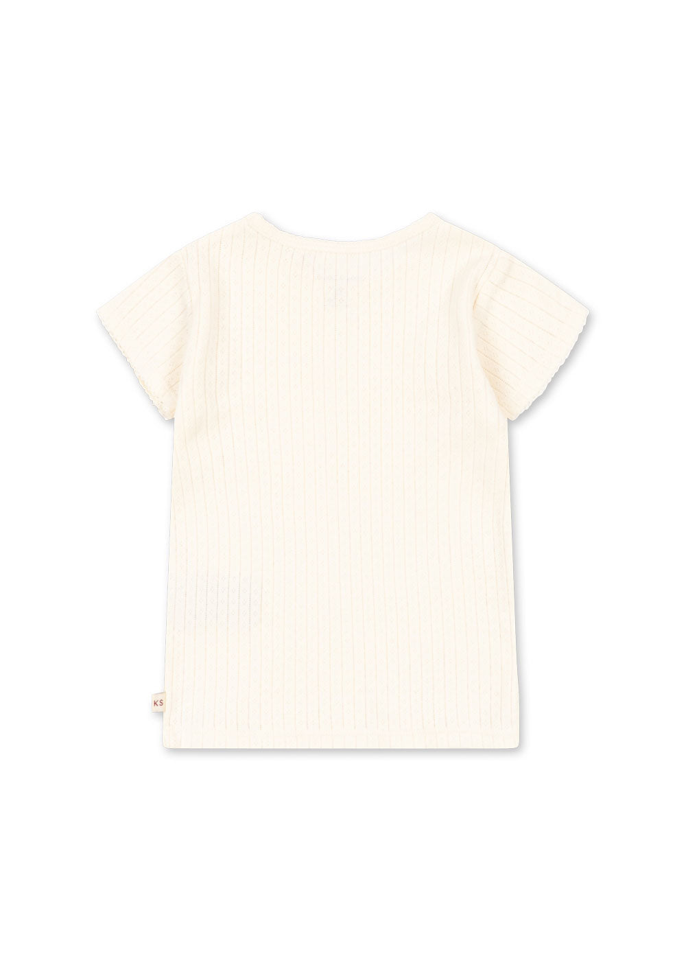 Konges Slojd Minnie Blouse Short Sleeve - Buttercream