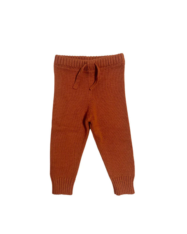 Dear Hayden Pima Cotton Knit Jogger - Mocha