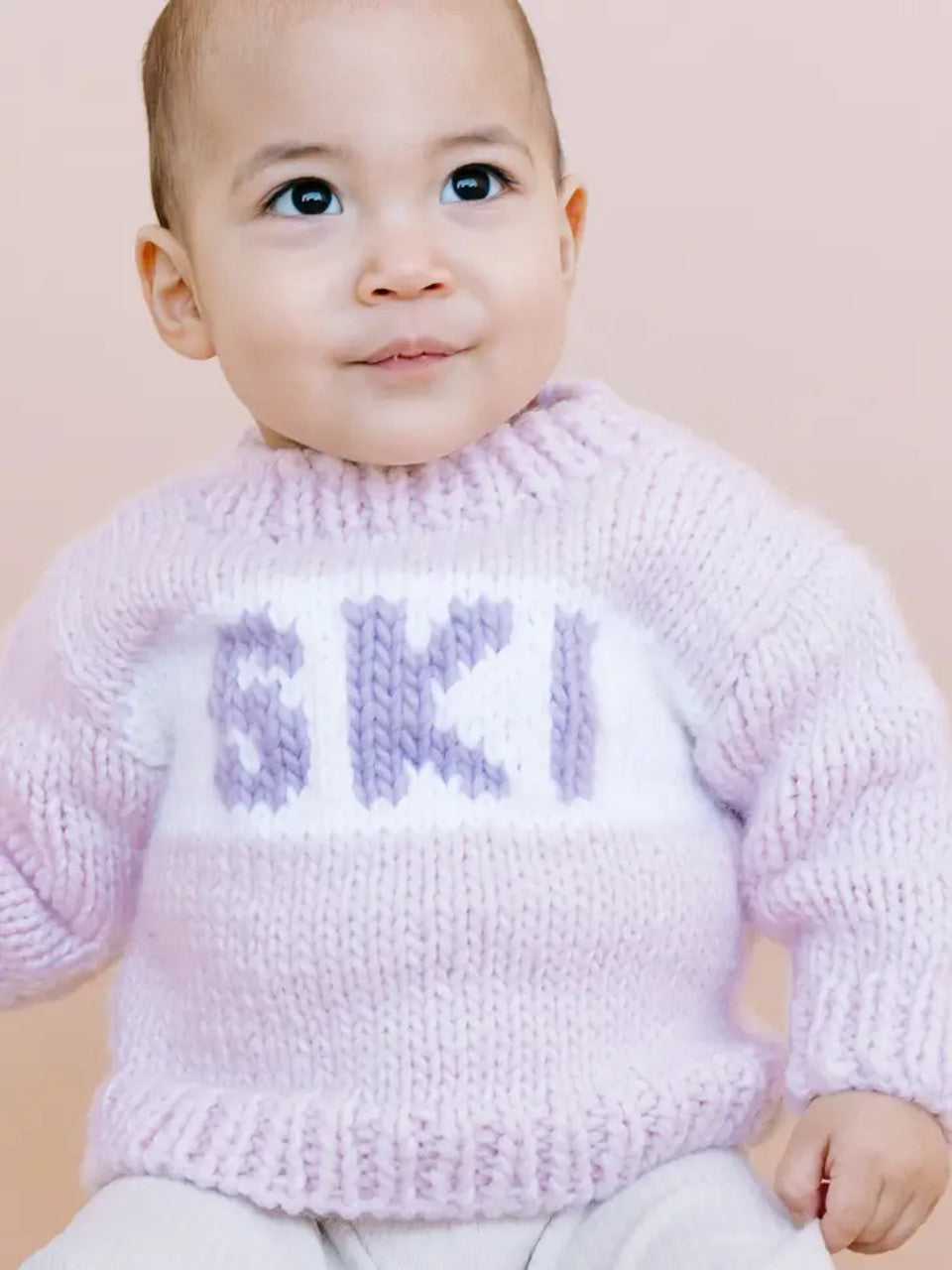 The Blueberry Hill Ski Sweater - Baby Pink