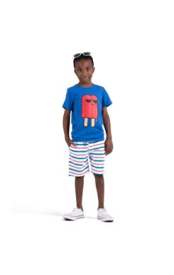 Appaman Camp Shorts - Red, White & Blue