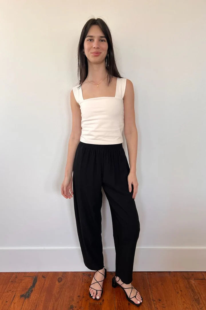 Natalie Busby Elastic Barrel Pant