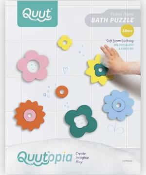 Quut Toys Bath Puzzle - Flower Power