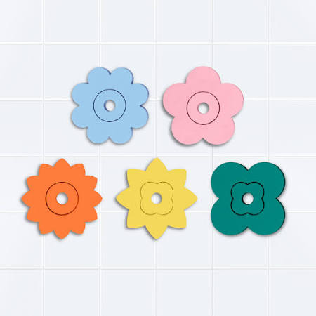 Quut Toys Bath Puzzle - Flower Power