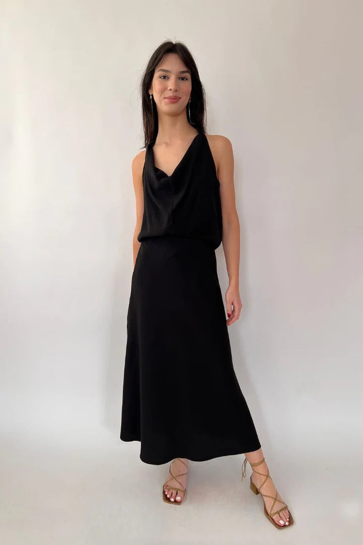 Natalie Busby Simple Skirt - Black