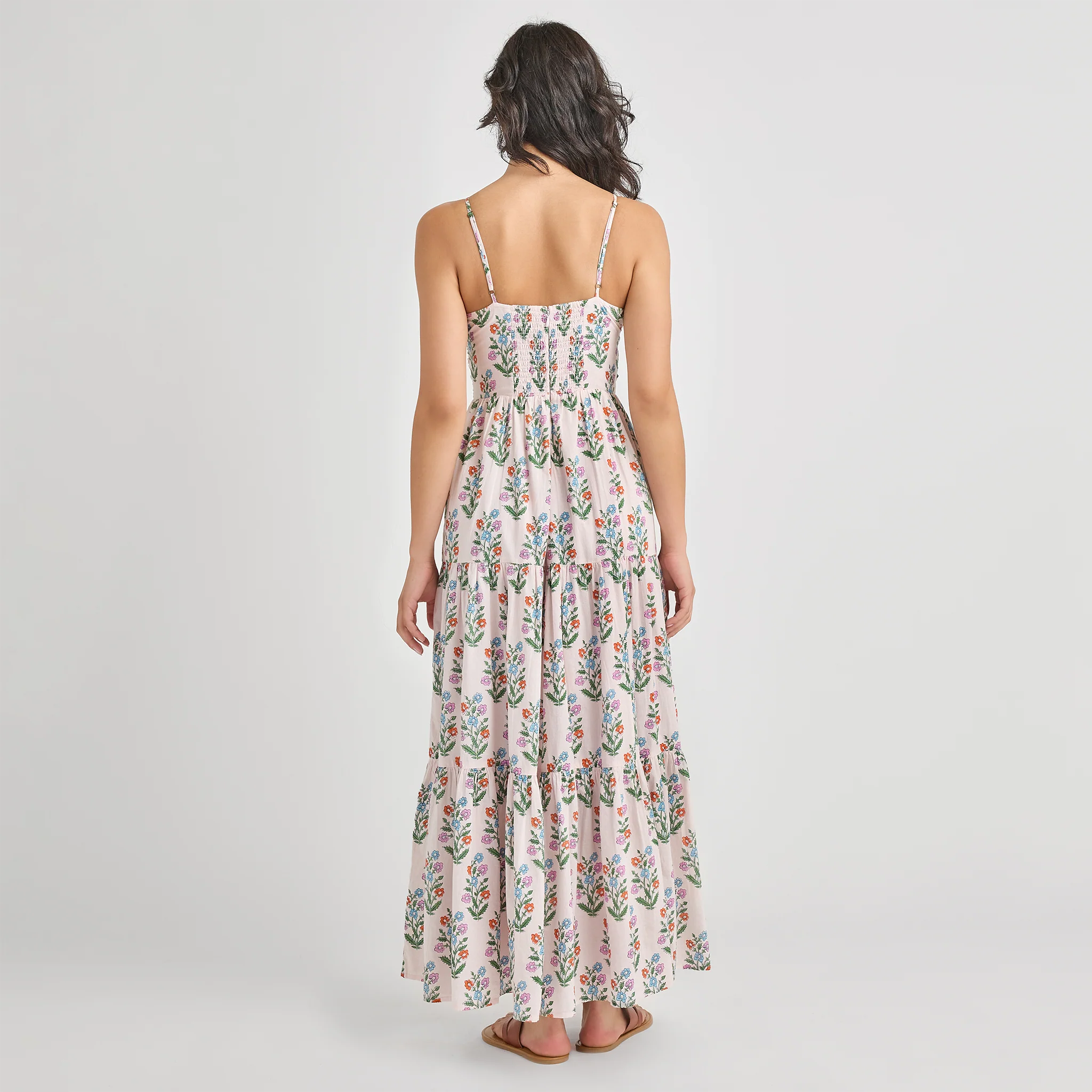 Pink Chicken Women's Hope Dress - Pink Dewdrop Block Print
