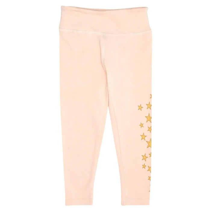 Tiny Whales Golden Era Leggings - Faded Pink