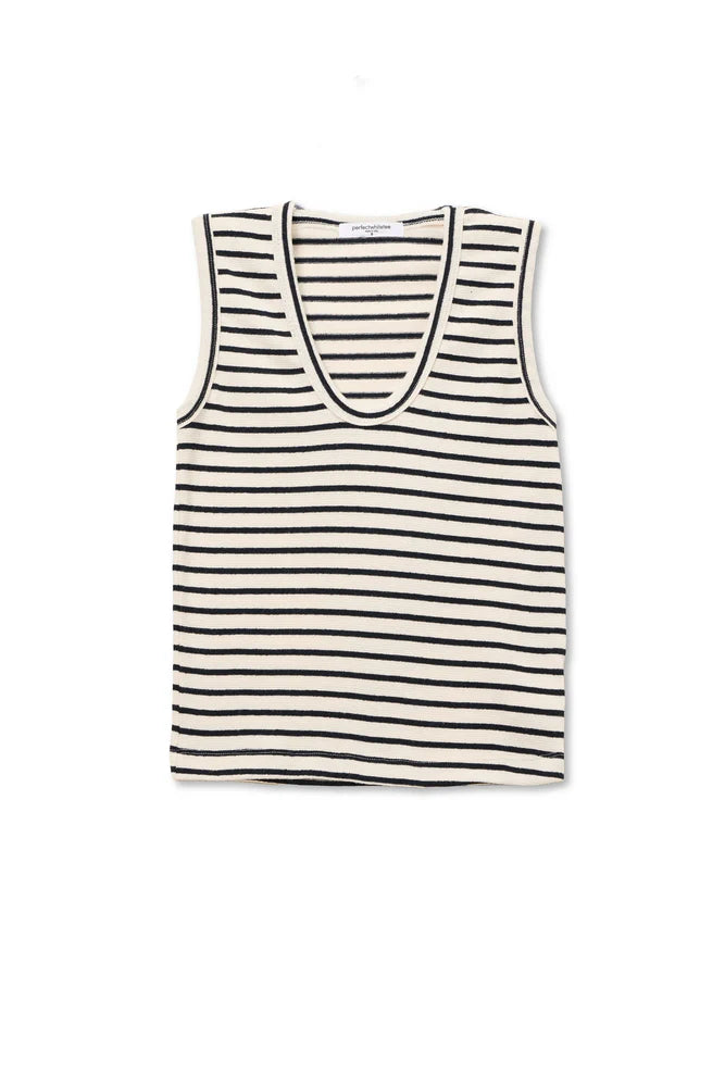 Perfectwhitetee Tracy - Natural Black Stripe