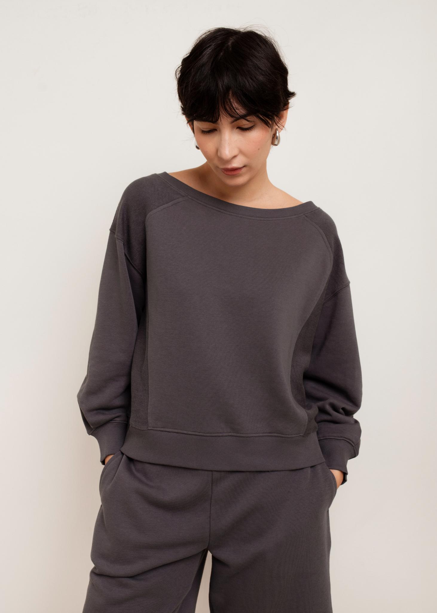 Paper Label Millie Sweatshirt - Turbulence