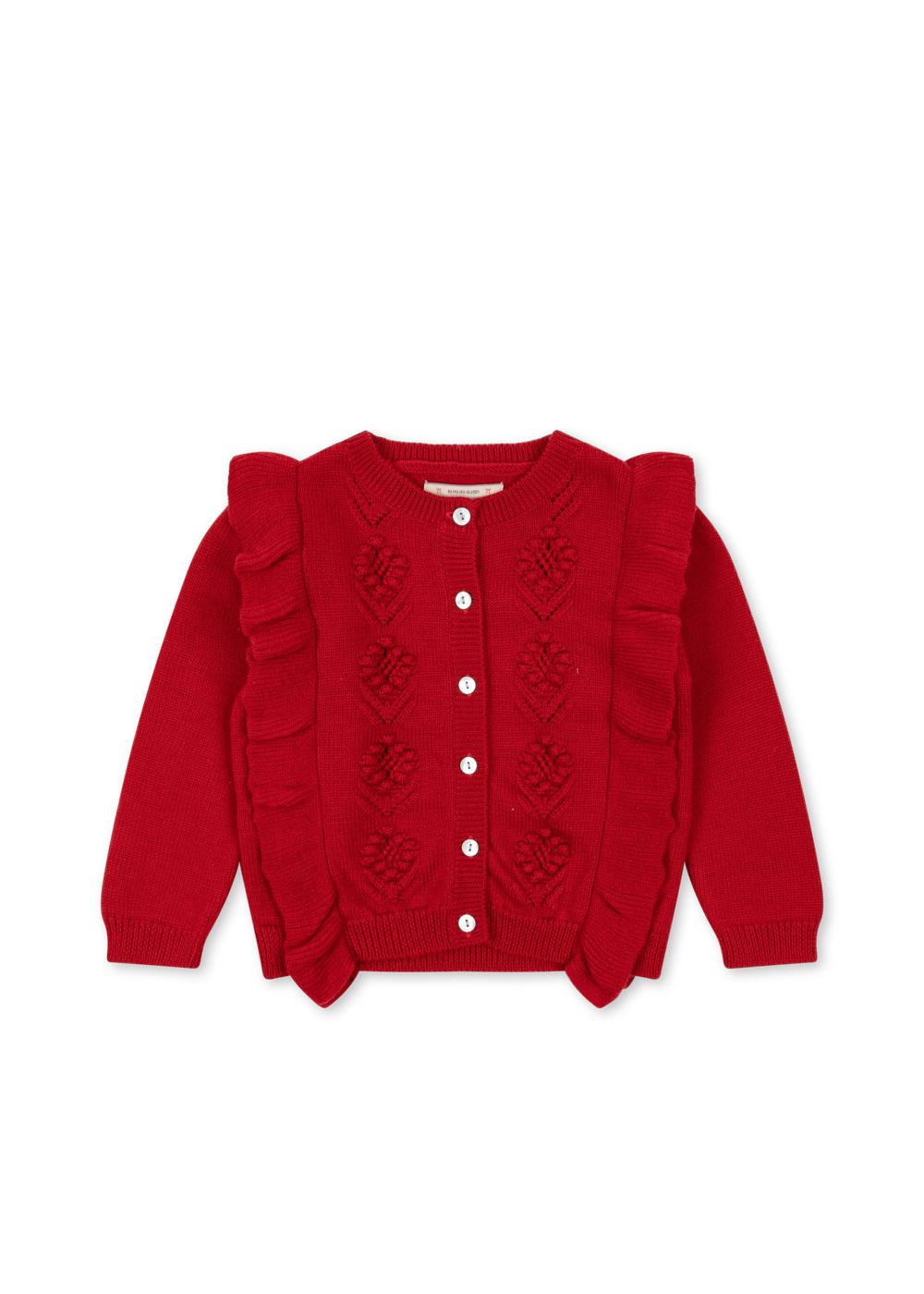 Konges Slojd Fiol Frill Cardigan