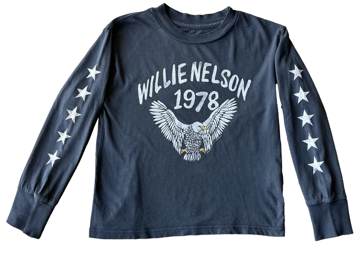 Rowdy Sprout - Willie Nelson 1978 Eagle Long Sleeve Tee