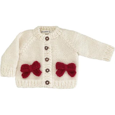 The Blueberry Hill Bow Cardigan